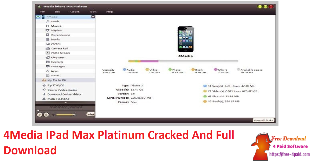 4Media IPad Max Platinum Cracked And Full Download