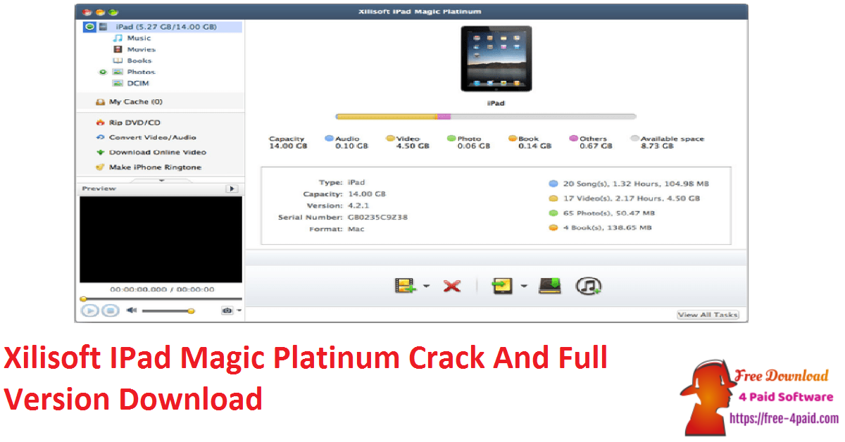 Xilisoft IPad Magic Platinum Crack And Full Version Download