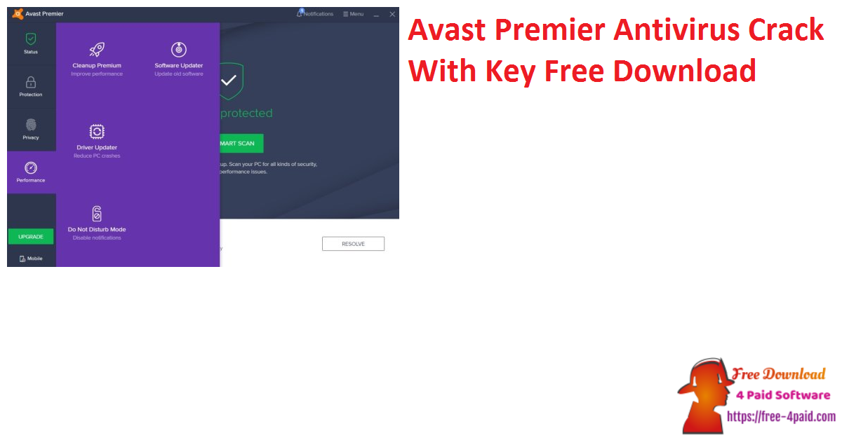Avast Premier Antivirus Crack With Key Free Download