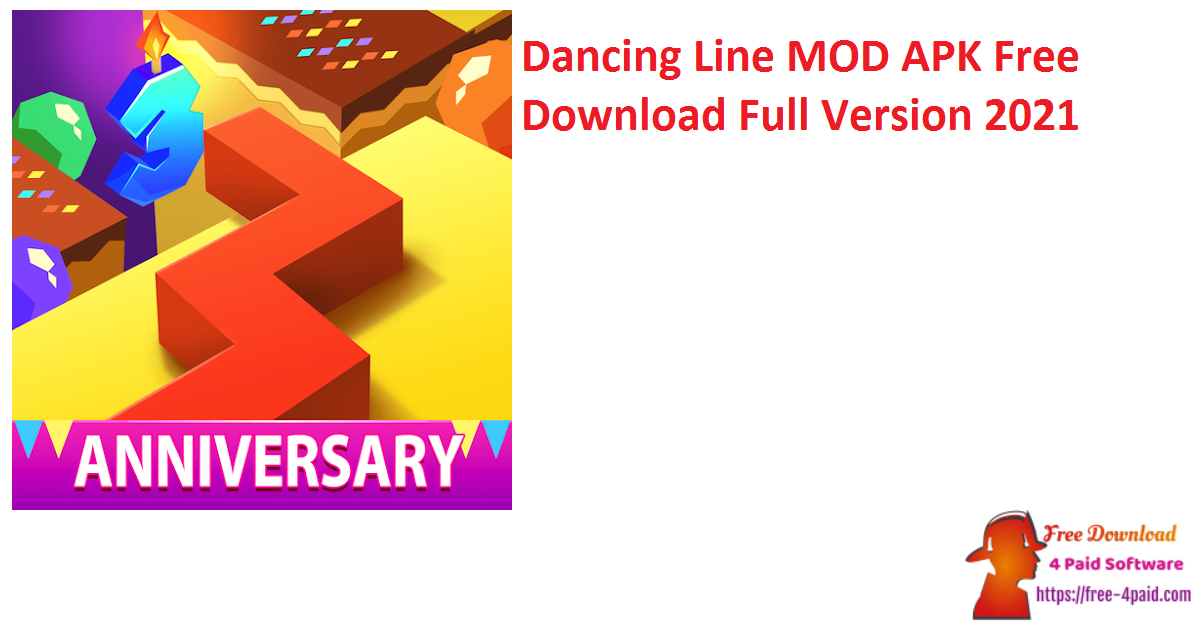Dancing Line MOD APK Free Download Full Version 2021