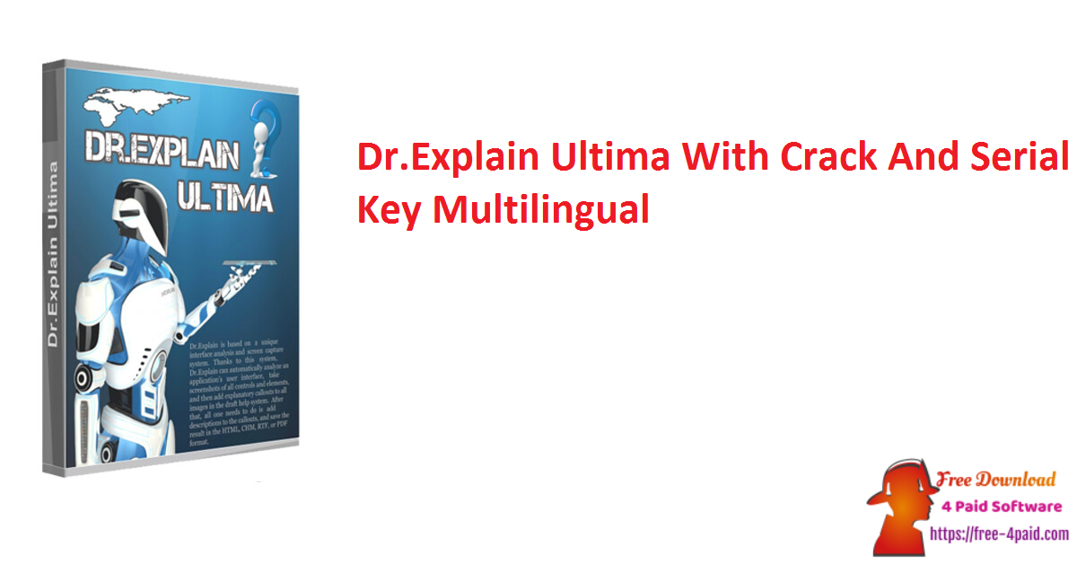 Dr.Explain Ultima With Crack And Serial Key Multilingual