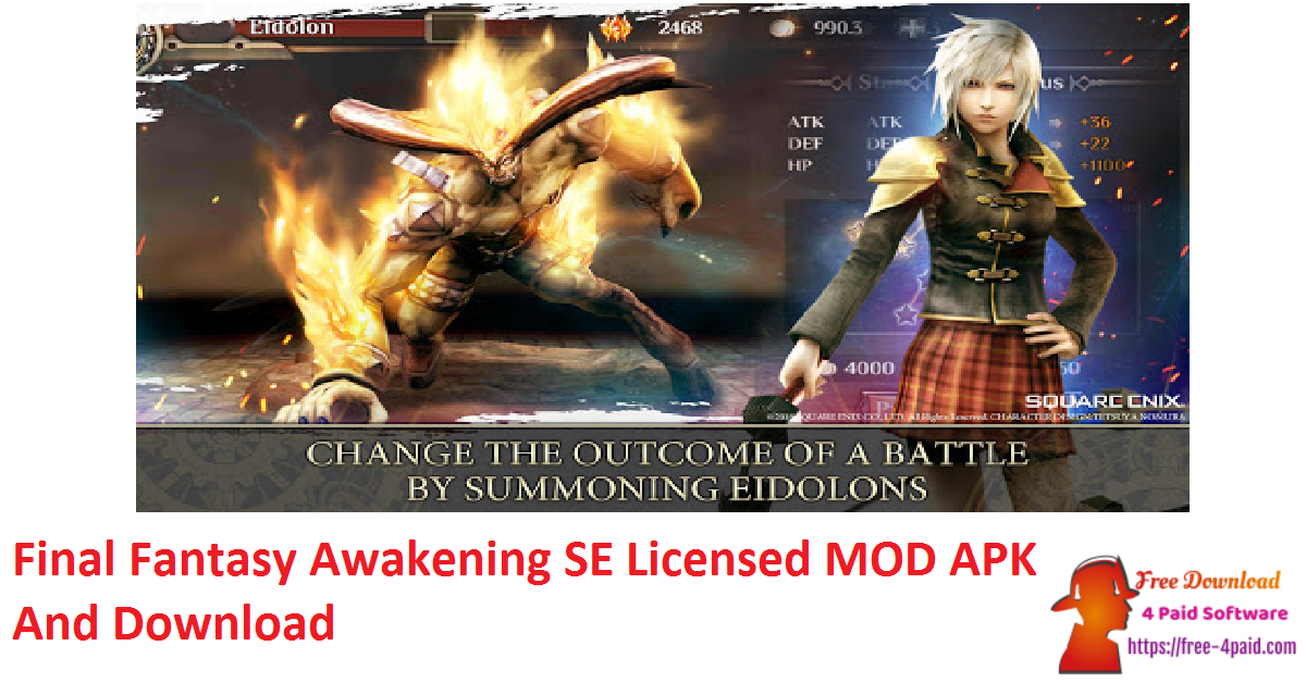 Final Fantasy Awakening SE Licensed MOD APK And Download