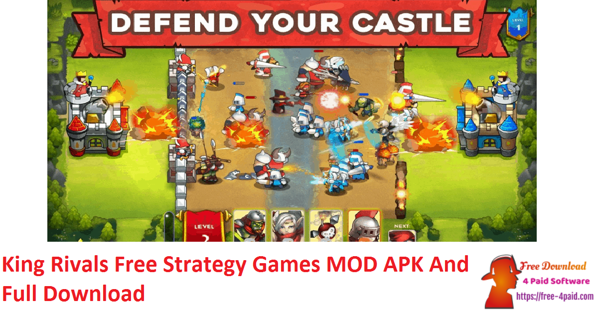 King Rivals Free Strategy Games MOD APK And Full Download