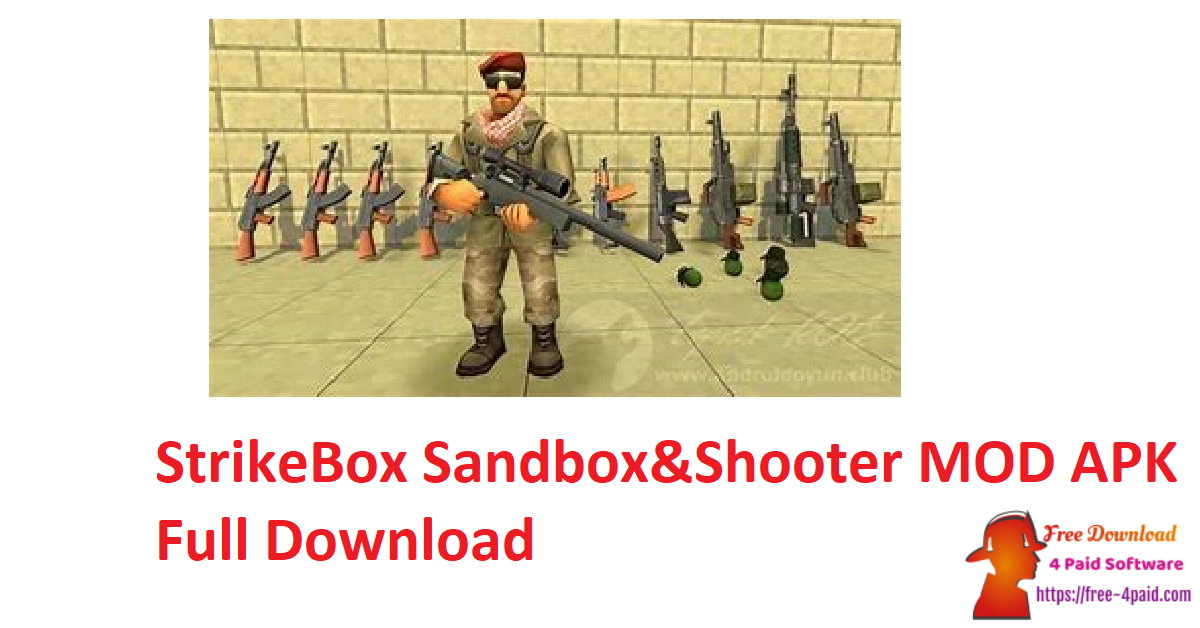 StrikeBox Sandbox&Shooter MOD APK Full Download