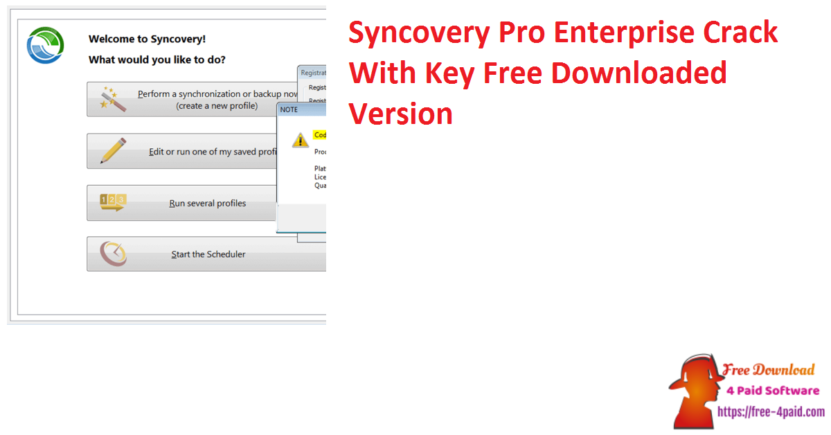 Syncovery Pro Enterprise Crack With Key Free Downloaded Version