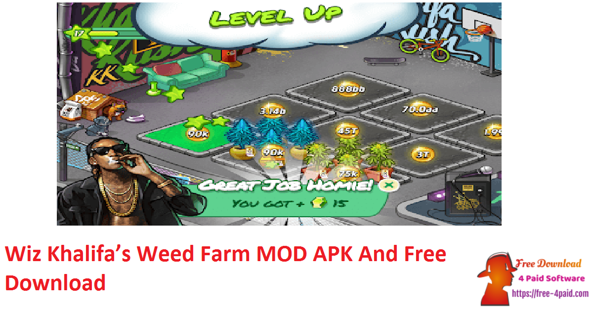 Wiz Khalifa’s Weed Farm MOD APK And Free Download