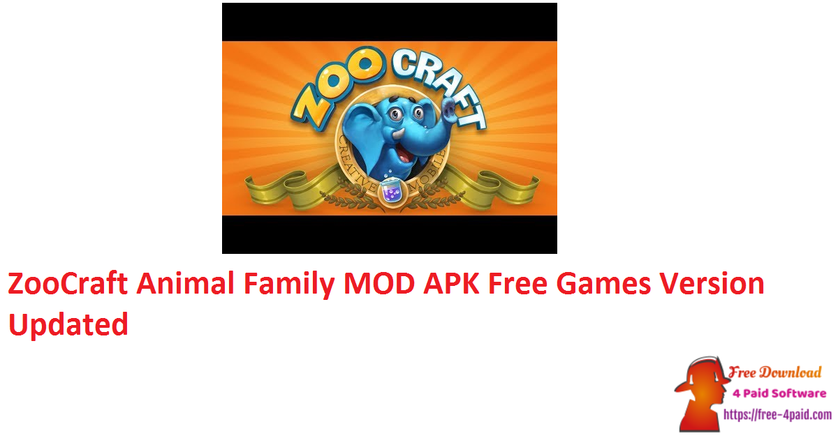 ZooCraft Animal Family MOD APK Free Games Version Updated