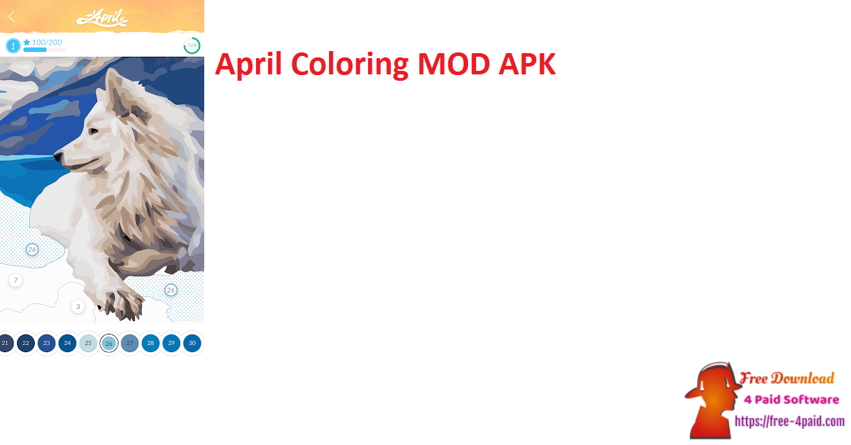 April Coloring MOD APK
