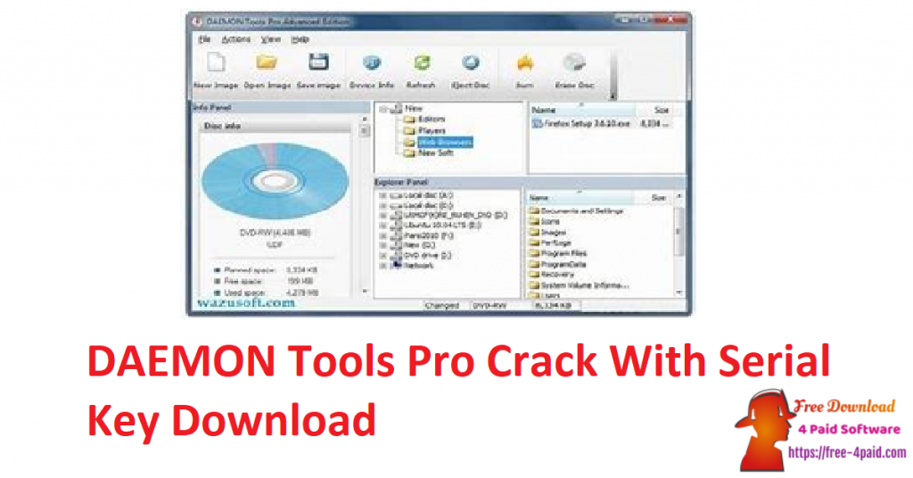 DAEMON Tools Pro Crack With Serial Key Download