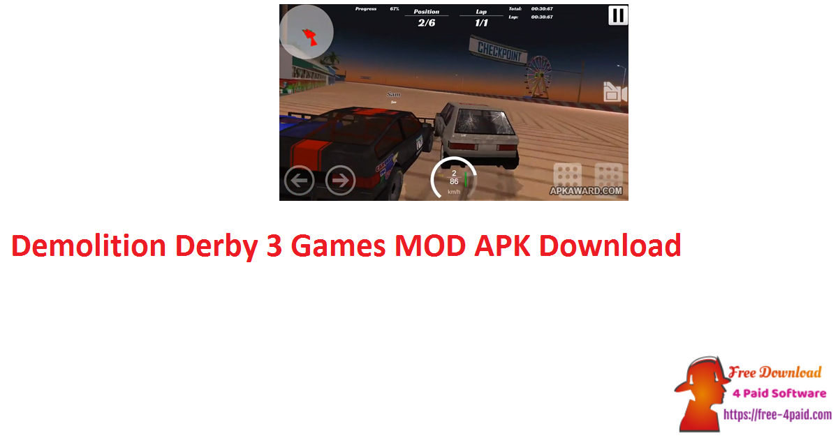 Demolition Derby 3 Games MOD APK Download