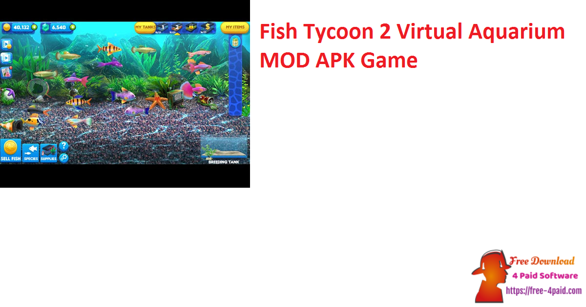 Fish Tycoon 2 Virtual Aquarium MOD APK Game