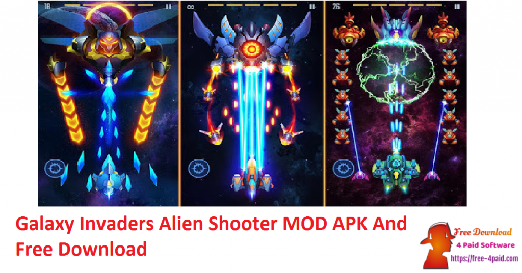 Galaxy Invaders Alien Shooter MOD APK And Free Download