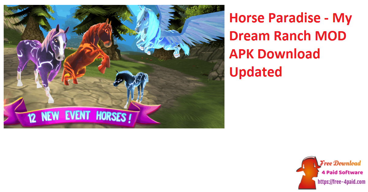 Horse Paradise - My Dream Ranch MOD APK Download Updated