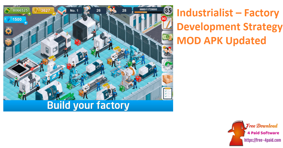 Industrialist – Factory Development Strategy MOD APK Updated