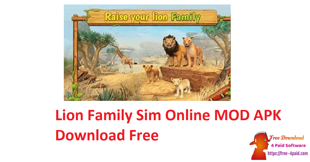 Lion Family Sim Online MOD APK Download Free