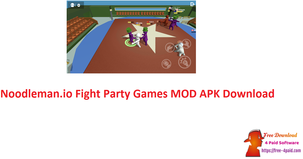 Noodleman.io Fight Party Games MOD APK Download