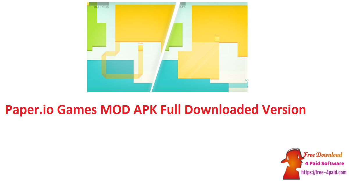 Paper.io Games MOD APK Full Downloaded Version