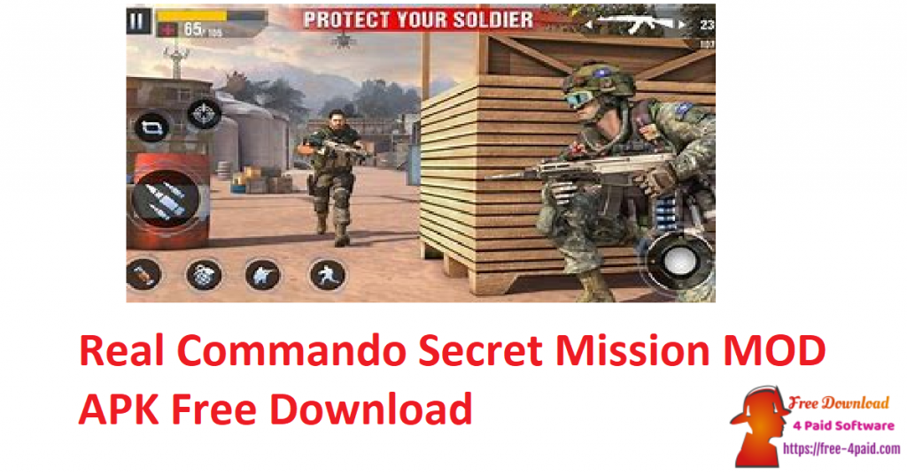 Real Commando Secret Mission MOD APK Free Download