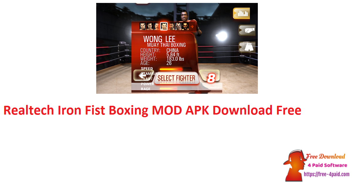 Realtech Iron Fist Boxing MOD APK Download Free