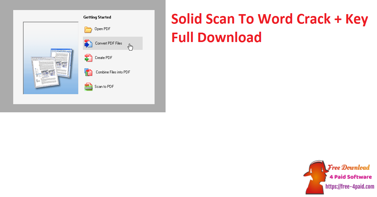 Solid Scan To Word Crack + Key Full Download 