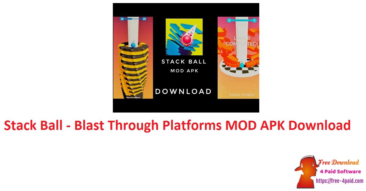 Stack Ball - Blast Through Platforms MOD APK Download