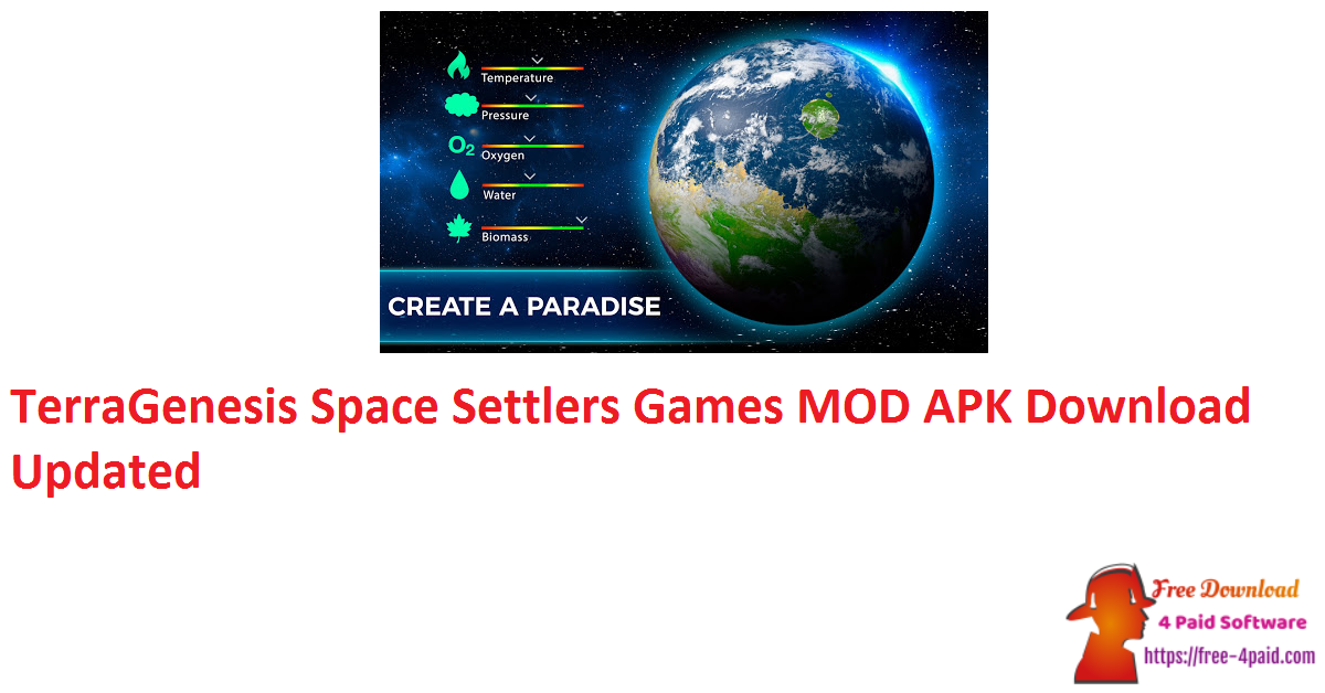 TerraGenesis Space Settlers Games MOD APK Download Updated