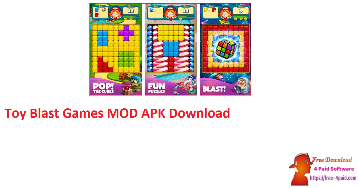 Toy Blast Games MOD APK Download