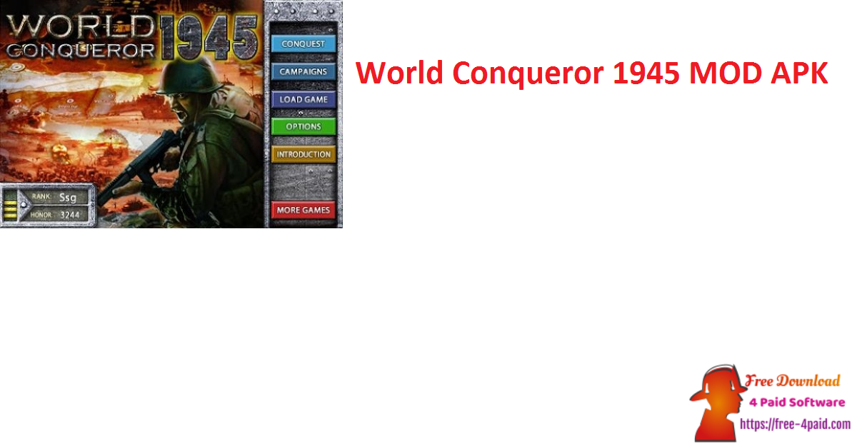 download world conqueror 4 apk RevDl