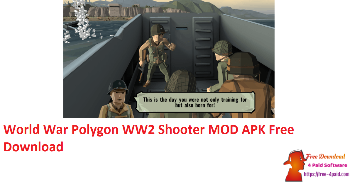World War Polygon WW2 Shooter MOD APK Free Download