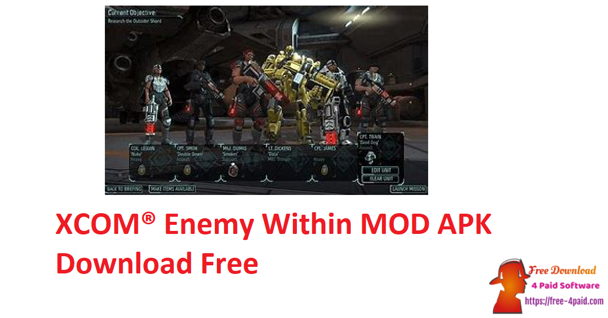 XCOM® Enemy Within MOD APK Download Free