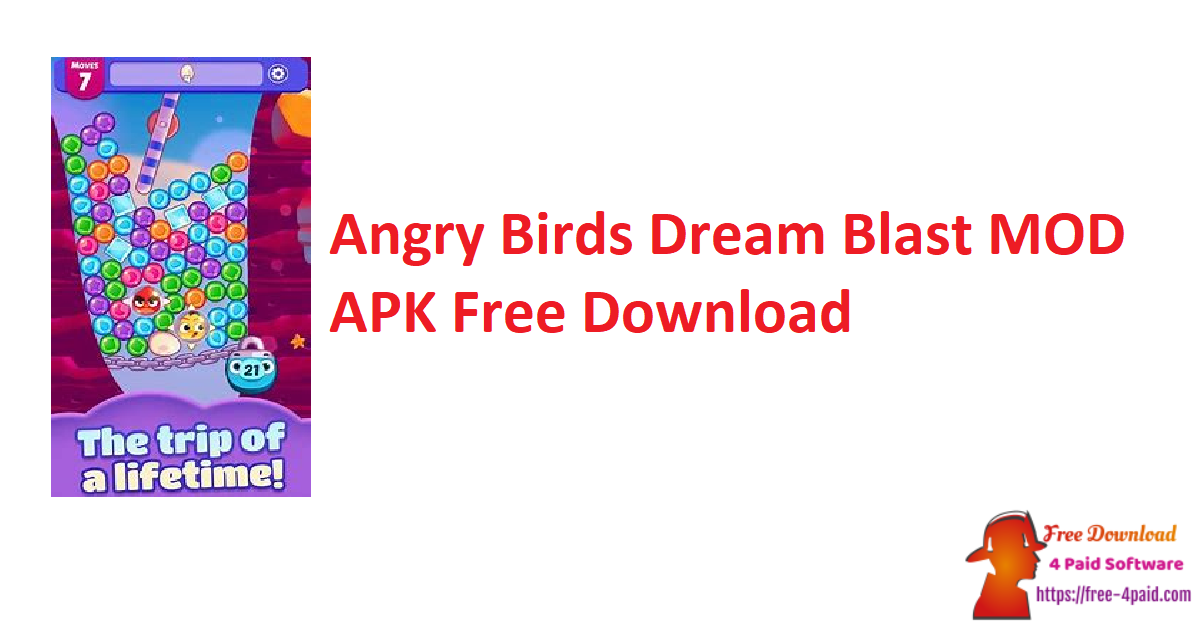 Angry Birds Dream Blast MOD APK Free Download