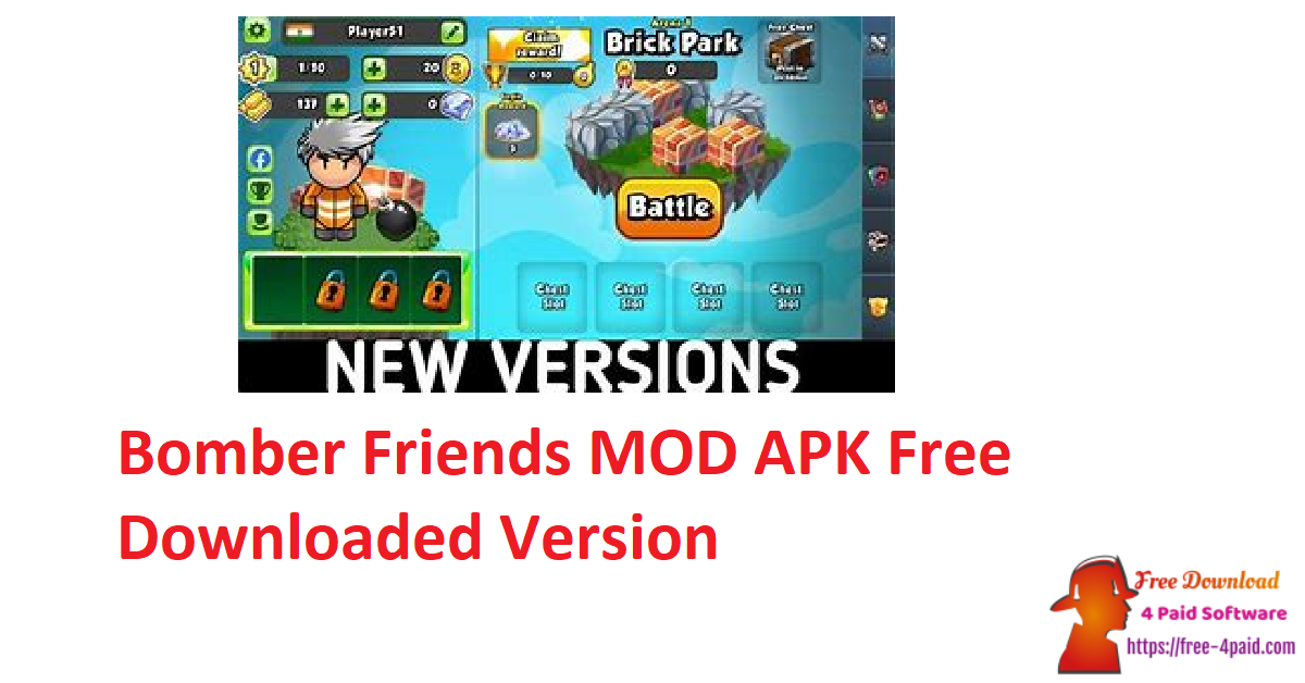Bomber Friends MOD APK Free Downloaded Version