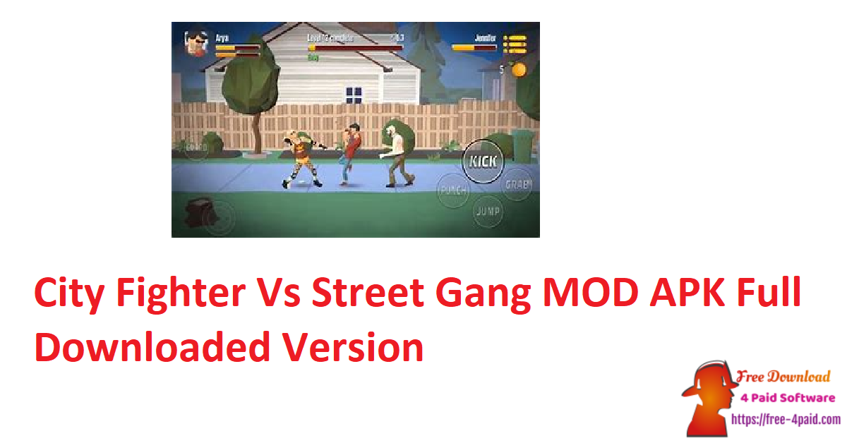 City Fighter Vs Street Gang MOD APK Full Downloaded Version