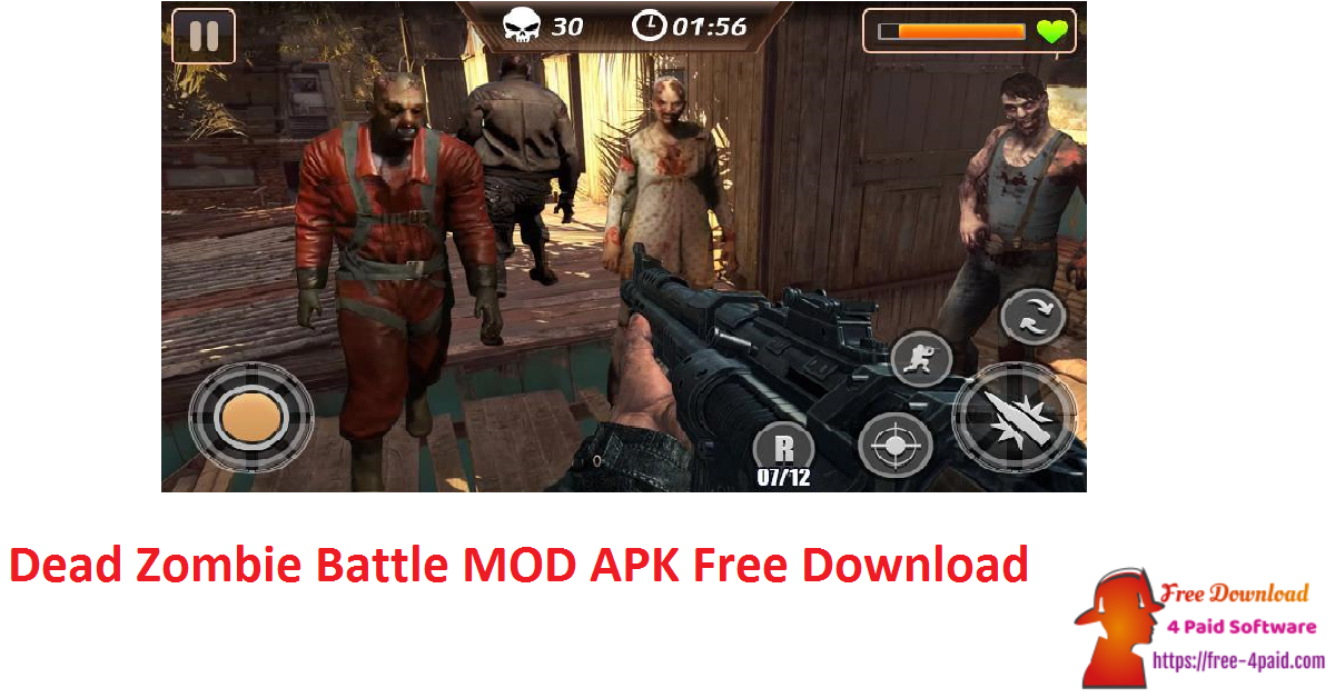 Dead Zombie Battle MOD APK Free Download
