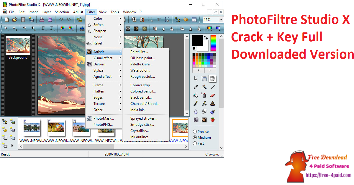 PhotoFiltre Studio 11.5.0 download the new version for ipod
