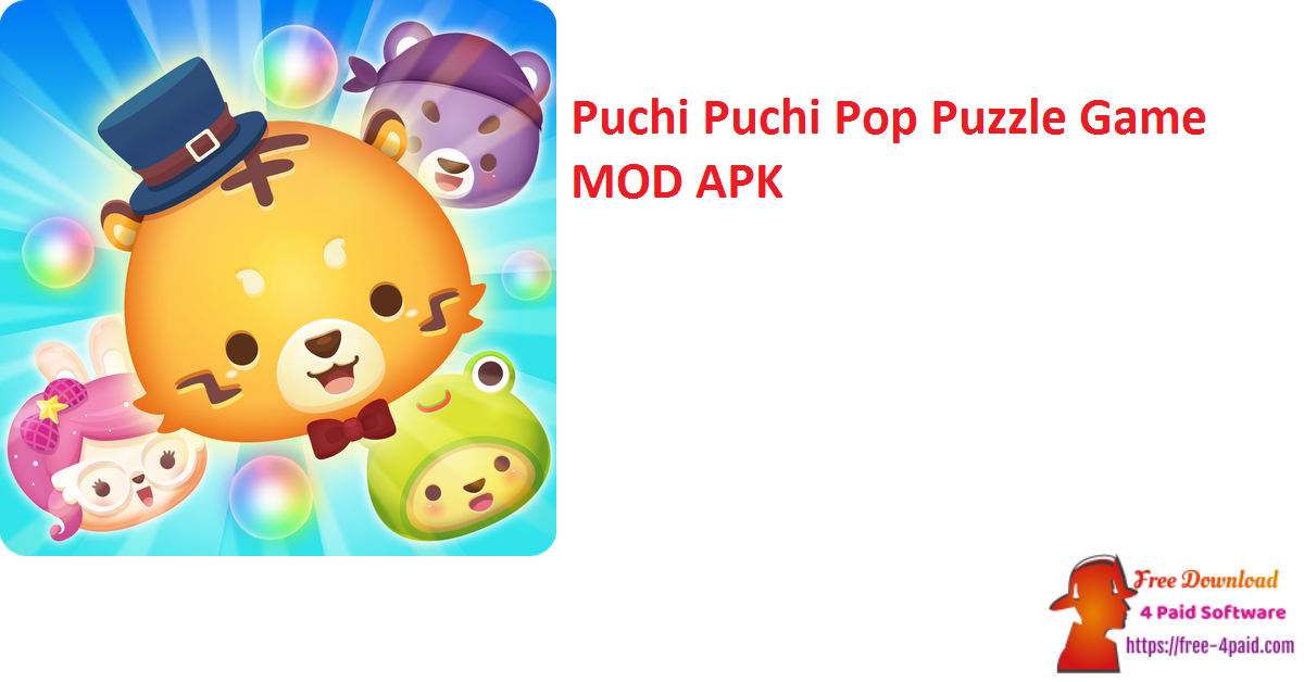Puchi Puchi Pop Puzzle Game MOD APK