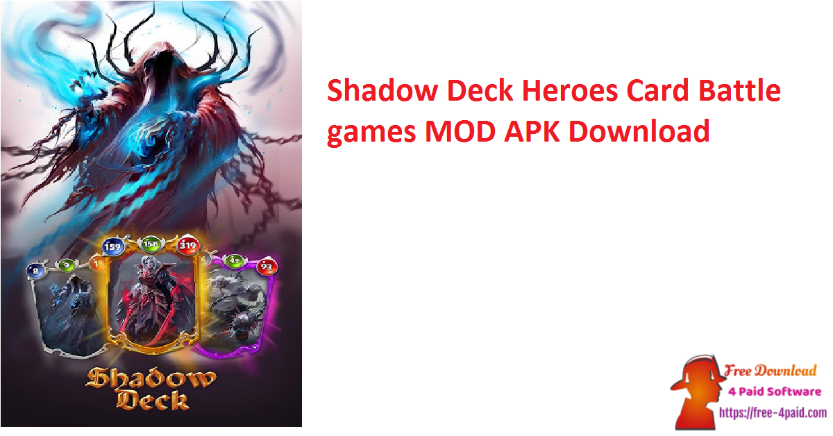 Shadow Deck Heroes Card Battle games MOD APK Download