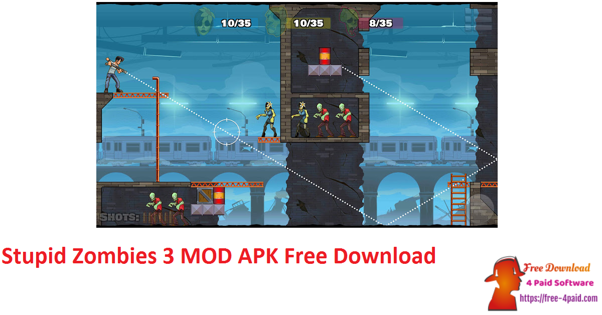 Stupid Zombies 3 MOD APK Free Download 