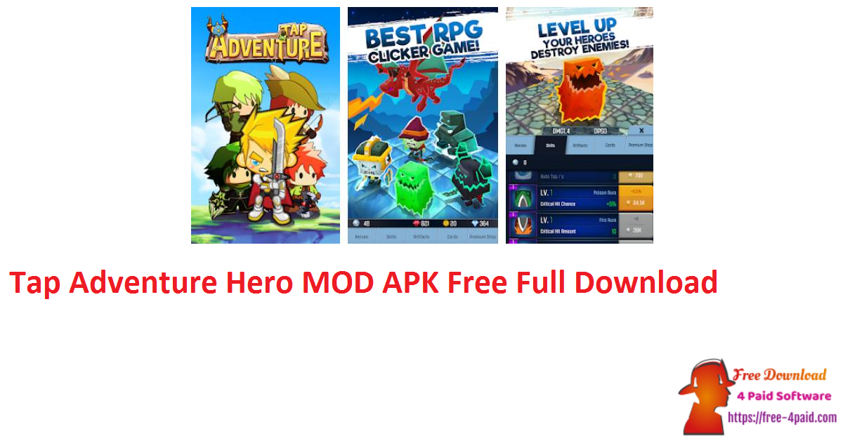Tap Adventure Hero MOD APK Free Full Download