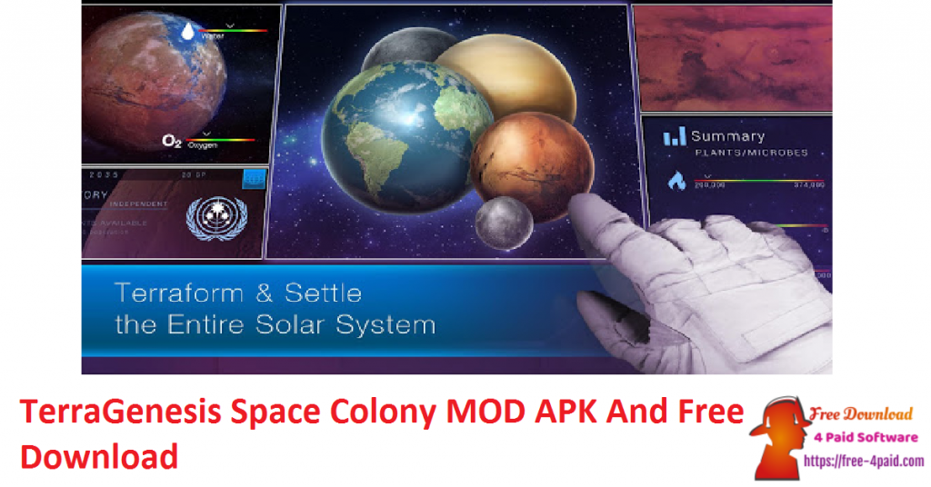 TerraGenesis Space Colony MOD APK And Free Download