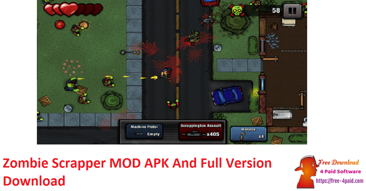Zombie Scrapper MOD APK And Full Version Download