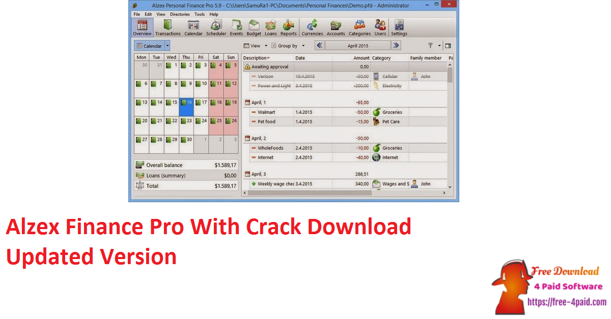 Alzex Finance Pro With Crack Download Updated Version