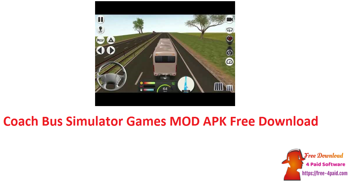 Coach Bus Simulator Games MOD APK Free Download