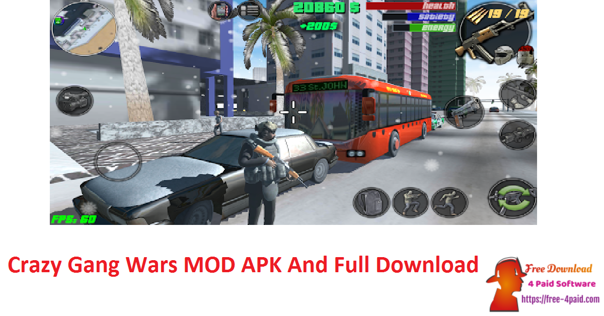 Crazy Gang Wars MOD APK And Full Download