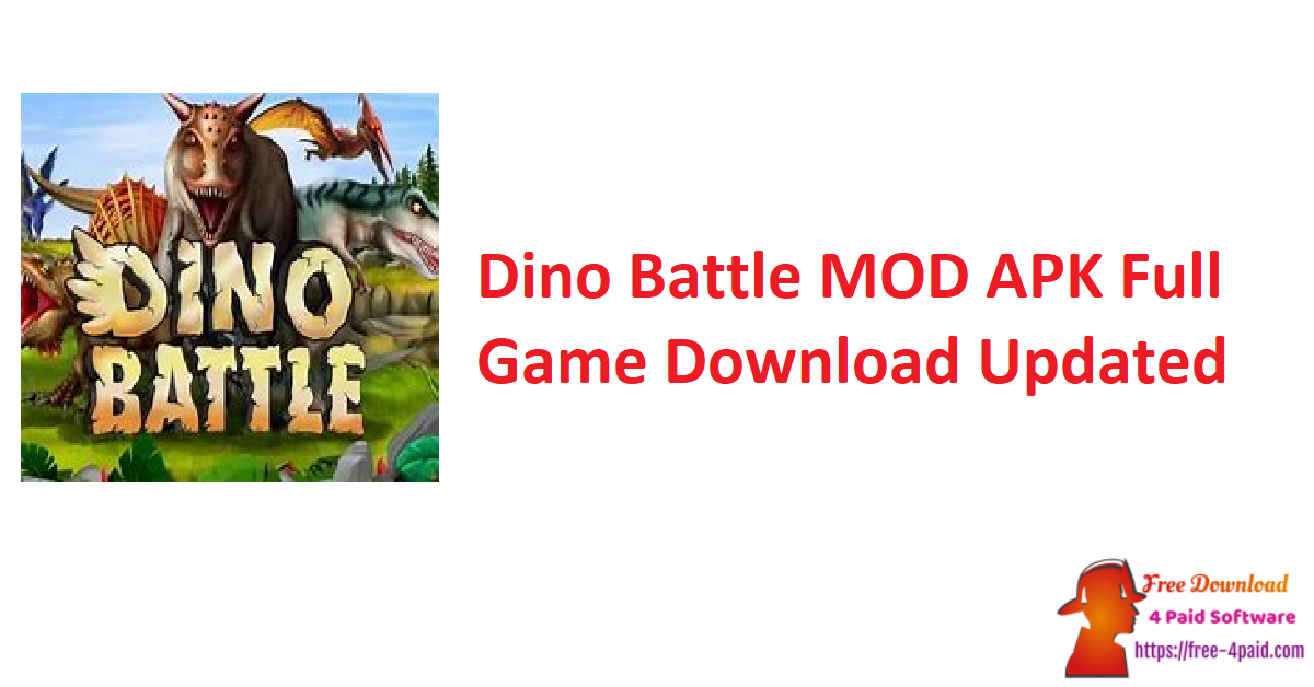 Dino Battle MOD APK Full Game Download Updated