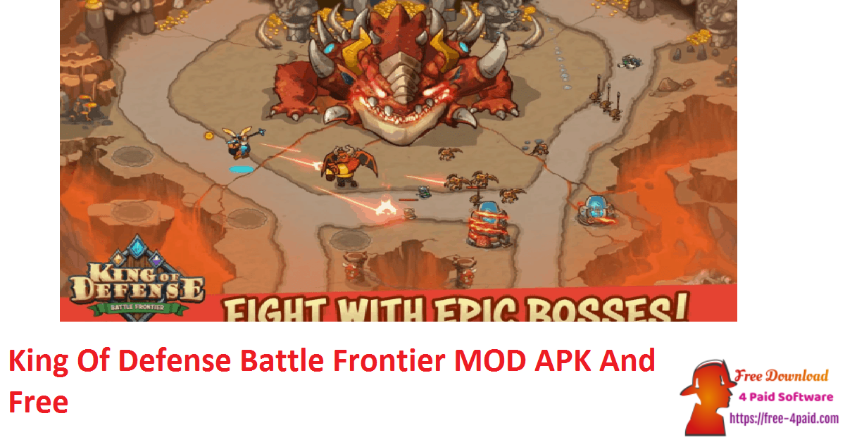 King Of Defense Battle Frontier MOD APK And Free