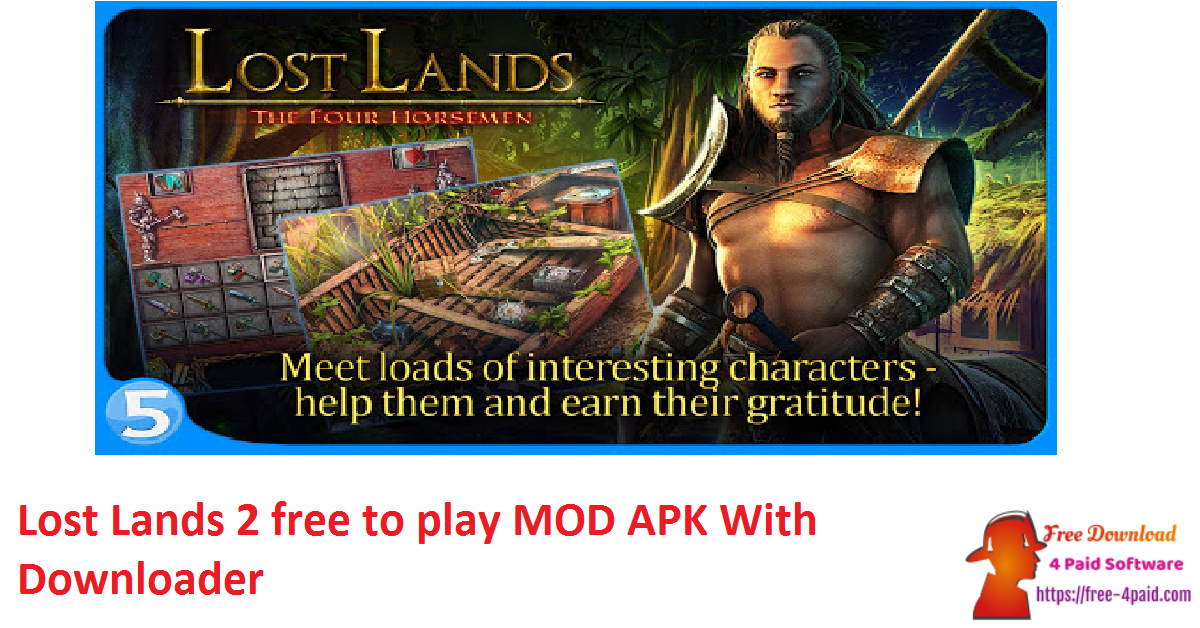 Lost Lands 2 free to play MOD APK With Downloader