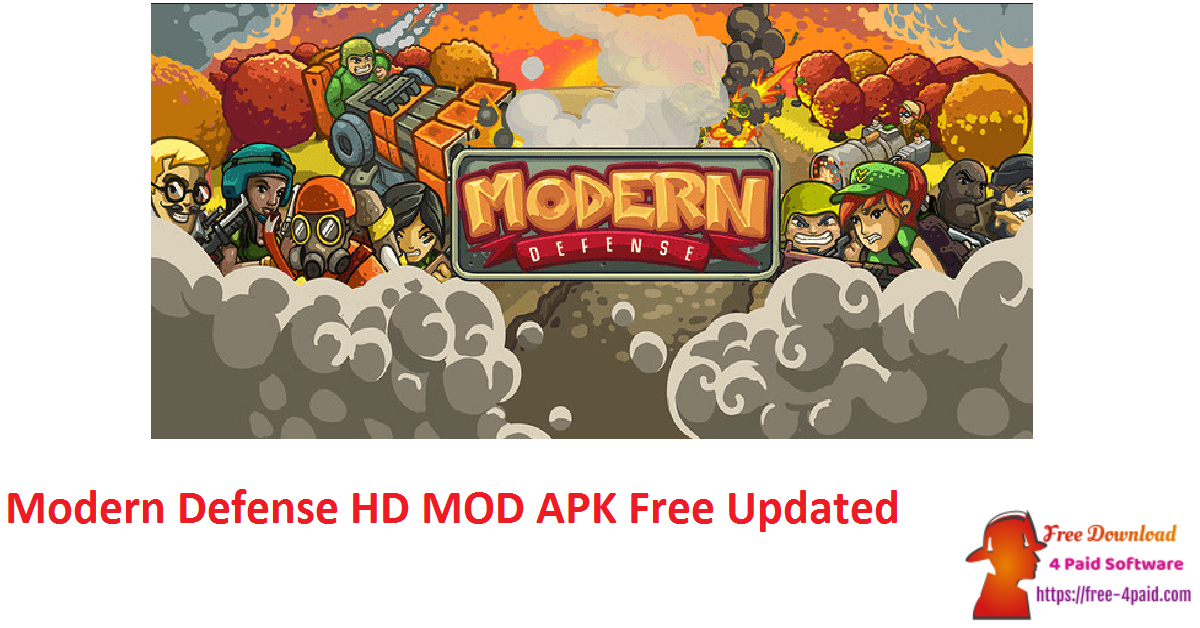 Modern Defense HD MOD APK Free Updated