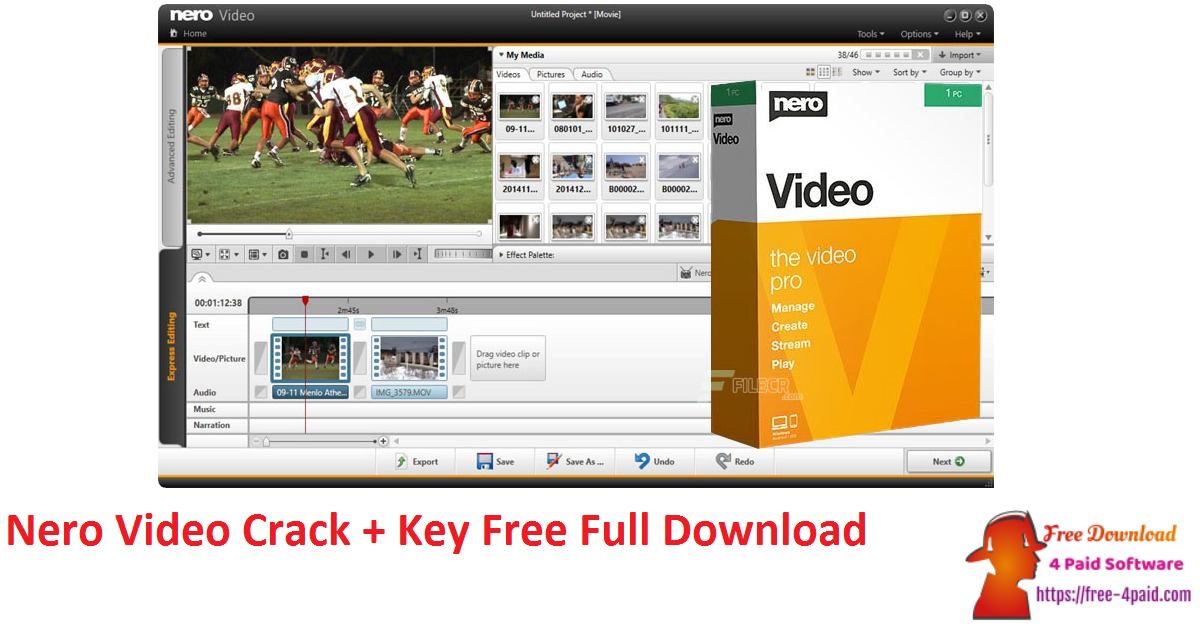Nero Video Crack + Key Free Full Download