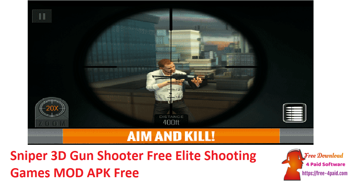 Sniper 3D Gun Shooter Free Elite Shooting Games MOD APK Free
